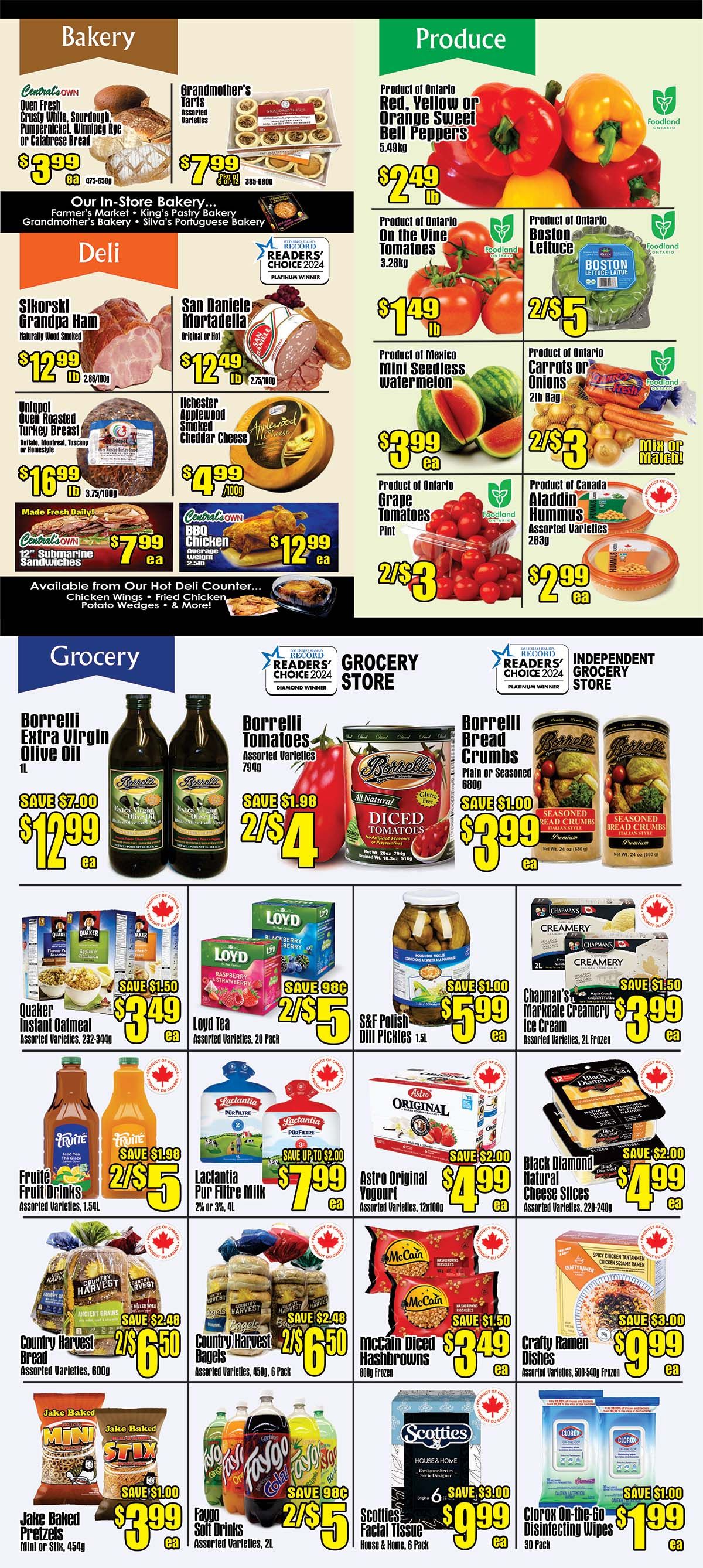 Central Fresh Market Flyer November 6 to 13