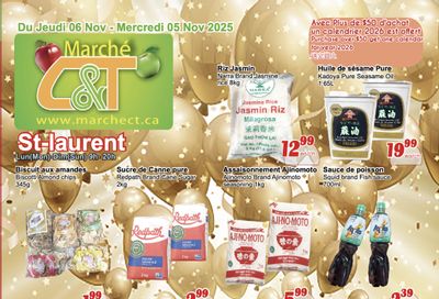 Marche C&T (St. Laurent) Flyer November 6 to 12