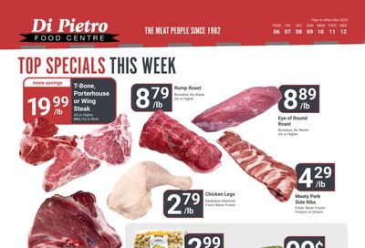 Di Pietro Food Centre Flyer November 6 to 12