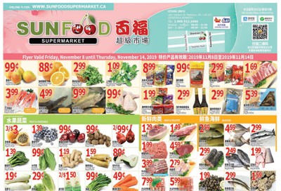 Sunfood Supermarket Flyer November 8 to 14