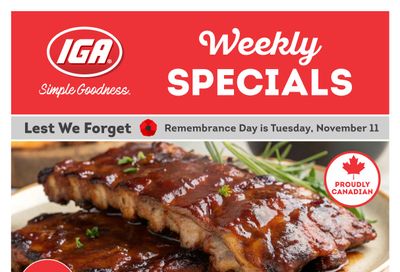 IGA Stores of BC Flyer November 7 to 13