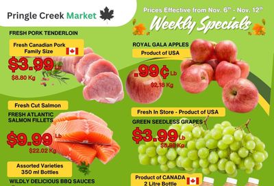 Pringle Creek Market Flyer November 6 to 12