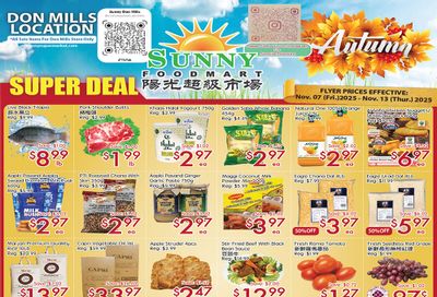 Sunny Foodmart (Don Mills) Flyer November 7 to 13