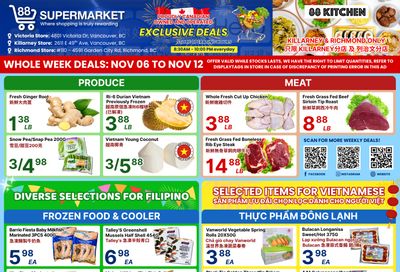 88 Supermarket Flyer November 6 to 12