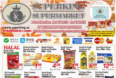 Superking Supermarket (London) Flyer November 7 to 13