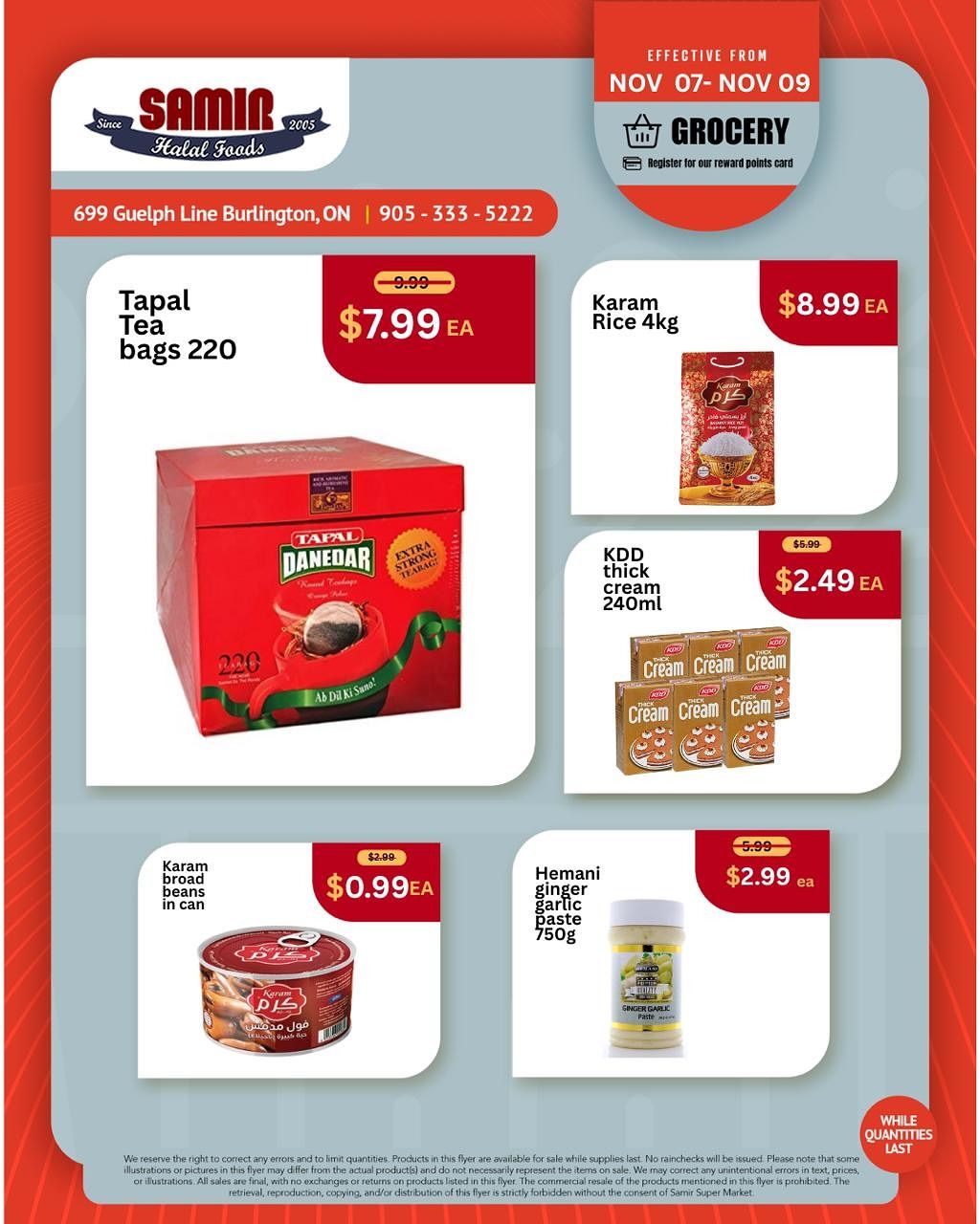 Samir Supermarket Flyer November 7 to 9