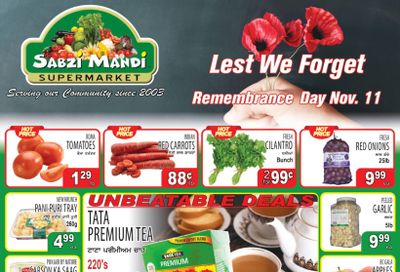 Sabzi Mandi Supermarket (Lower Mainland) Flyer November 7 to 12