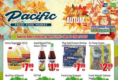 Pacific Fresh Food Market (North York) Flyer November 7 to 13