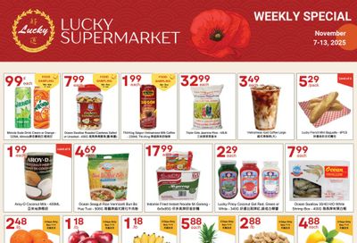 Lucky Supermarket (Edmonton) Flyer November 7 to 13