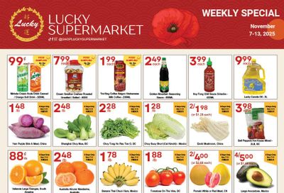 Lucky Supermarket (Calgary) Flyer November 7 to 13