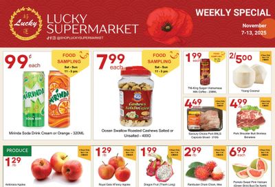 Lucky Supermarket (Surrey) Flyer November 7 to 13