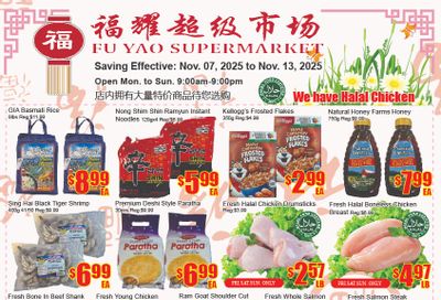 Fu Yao Supermarket Flyer November 7 to 13