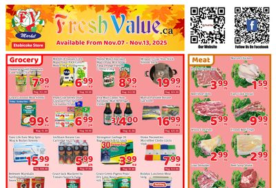 Fresh Value (Etobicoke) Flyer November 7 to 13