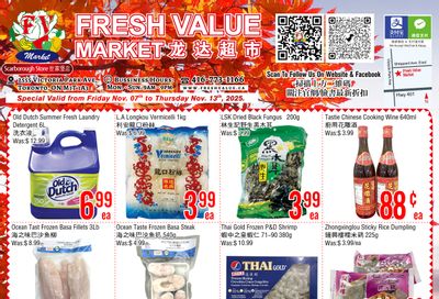 Fresh Value (Scarborough) Flyer November 7 to 13