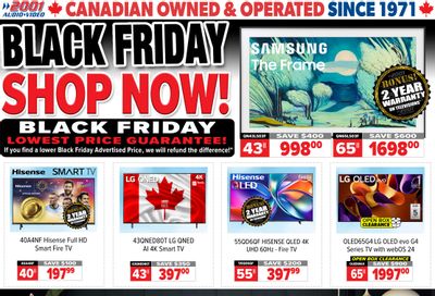 2001 Audio Video Flyer November 7 to 13