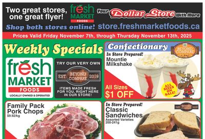 Fresh Market Foods Flyer November 7 to 13
