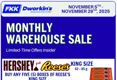 FKK Wholesale Cash & Carry Flyer November 5 to 29