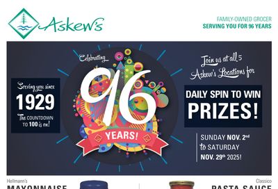 Askews Foods Flyer November 9 to 15
