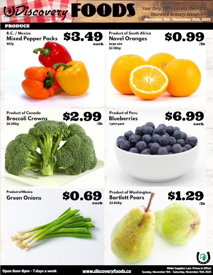 Discovery Foods Flyer November 9 to 15