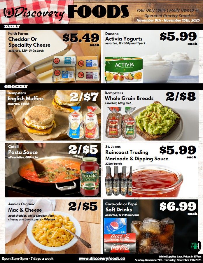 Discovery Foods Flyer November 9 to 15