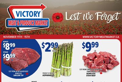 Victory Meat Market Flyer November 11 to 15