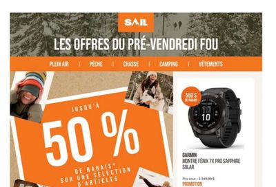 SAIL Flyer November 6 to 23