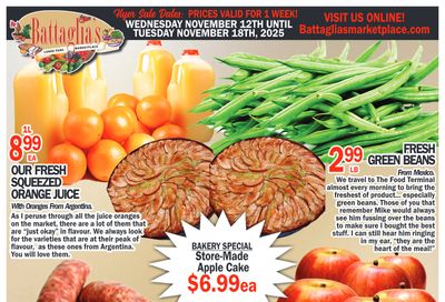 Battaglia's Marketplace Flyer November 12 to 18
