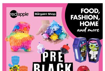 The Bargain Shop & Red Apple Stores Flyer November 13 to 16