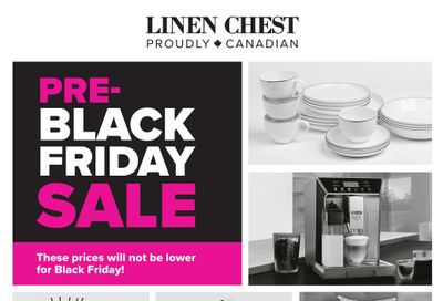 Linen Chest Flyer November 12 to 23