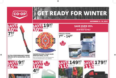 Co-op (West) Home Centre Flyer November 13 to 19