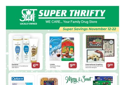 Super Thrifty Flyer November 12 to 22