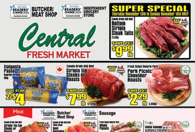 Central Fresh Market Flyer November 13 to 20