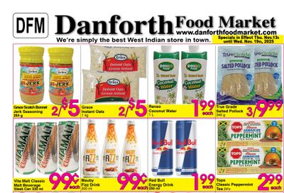 Danforth Food Market Flyer November 13 to 19