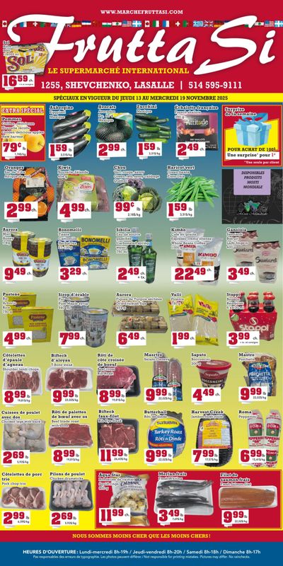 Frutta Si Flyer November 13 to 19