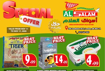 Al-Salam Supermarket Flyer November 11 to 17
