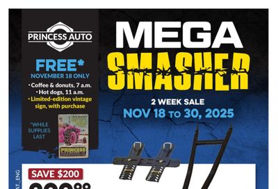 Princess Auto Flyer November 18 to 30