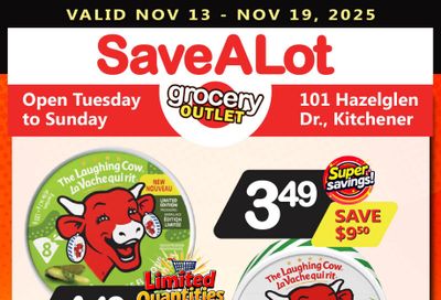 SaveALot Grocery Outlet Flyer November 13 to 19