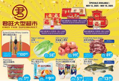 Kings Fair Supermarket Flyer November 13 to 19