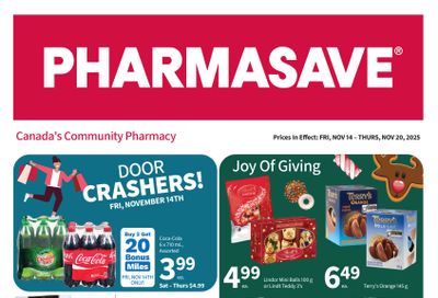 Pharmasave (ON & West) Flyer November 14 to 20