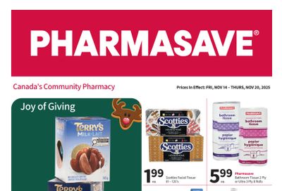 Pharmasave (ON & West) Flyer November 14 to 27