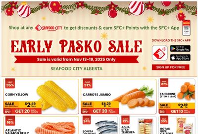 Seafood City Supermarket (AB) Flyer November 13 to 19