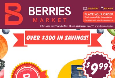 Berries Market Flyer November 13 to 19