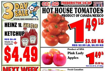 Fredericton Co-op Flyer November 13 to 19