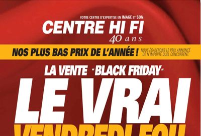 Centre Hi-Fi Flyer November 14 to 20