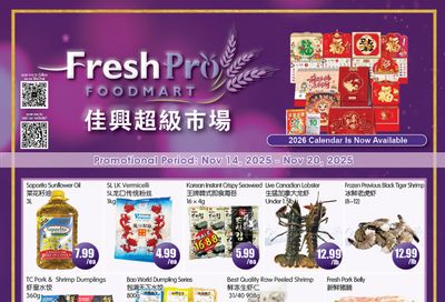 FreshPro Foodmart (Richmond Hill) Flyer November 14 to 20