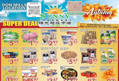 Sunny Foodmart (Don Mills) Flyer November 14 to 20