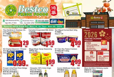BestCo Food Mart (Ajax) Flyer November 14 to 20