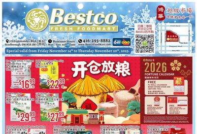 BestCo Food Mart (Scarborough) Flyer November 14 to 20