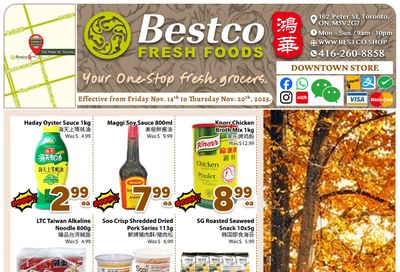 BestCo Food Mart (Downtown Toronto) Flyer November 14 to 20