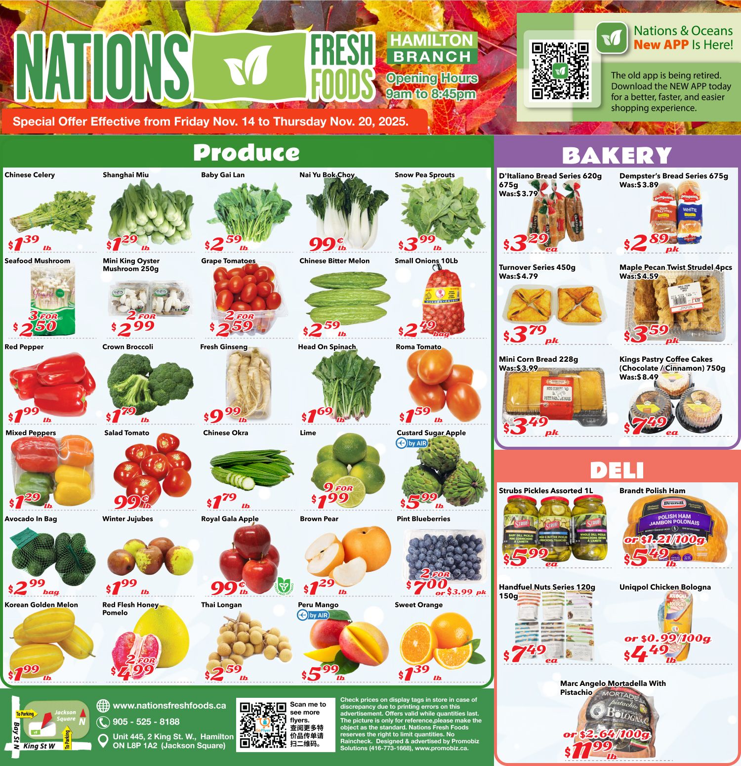 Nations Fresh Foods (Hamilton) Flyer November 14 to 20